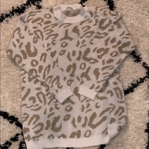 Goodnight Macaroon Sweaters - Bloggers favorite! White animal print sweater